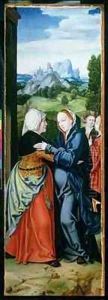 The Visitation by Bartholomaeus, the Elder Bruyn