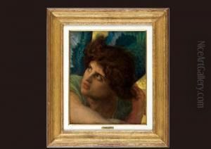 Study Of A Winged Figure by Alexandre Cabanel