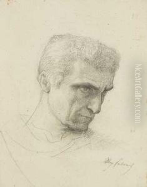 Portrait D'homme De Trois-quarts - view 1