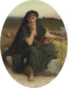 Ruth Revenant Des Champs (or Ruth En Repos) by Alexandre Cabanel