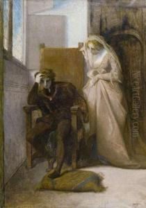 Scene De Hamlet by Alexandre Cabanel