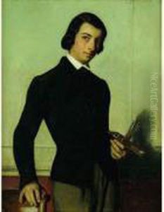 Autoportrait A La Palette by Alexandre Cabanel