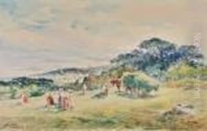 Scene Champetre by Joseph Cabasson