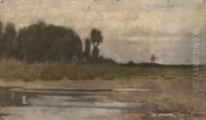 Paesaggio Sul Taro by Vincenzo Cabianca