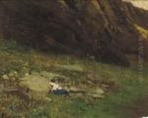 Riposo In Montagna by Vincenzo Cabianca