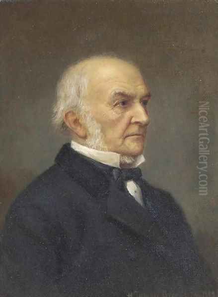 Portrait of the Right Hon. William Ewart Gladstone (1809-1898) - view 1