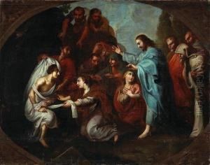The Raising Of Lazarus by Miguel Cabrera
