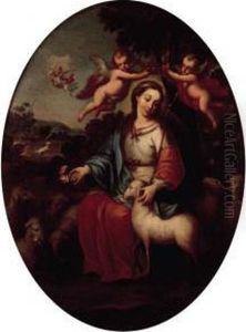 Virgen Pastora by Miguel Cabrera