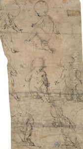 Feuilles D'etudes D'enfants : Recto-verso