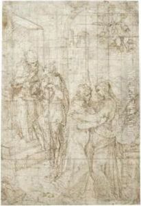 The Visitation by Guglielmo Caccia
