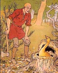 Dunderhead found the golden goose Dunderhead found the golden goose