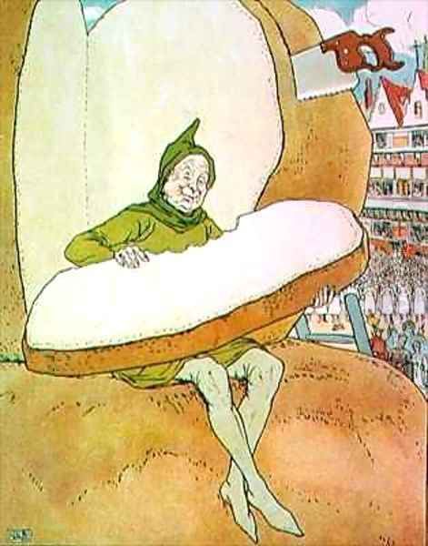 Illustration from The Golden Goose - view 1