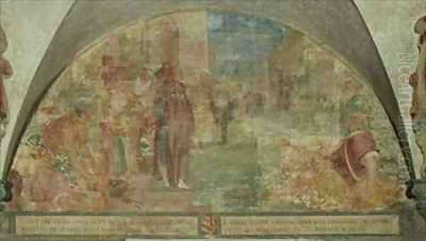 St. Antoninus Raises a Youth of the Filicaia Family from the Dead - view 1