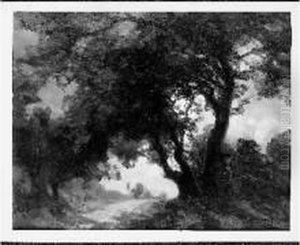 Sortie De La Foret (nuit De Lune) - view 1