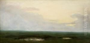 Dawn On The Marsh by Giuseppe Cadenasso