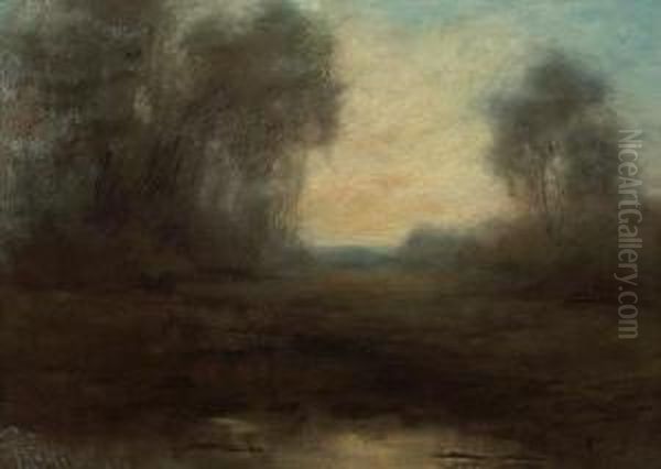 Evening In A Forest Clearing - view 1
