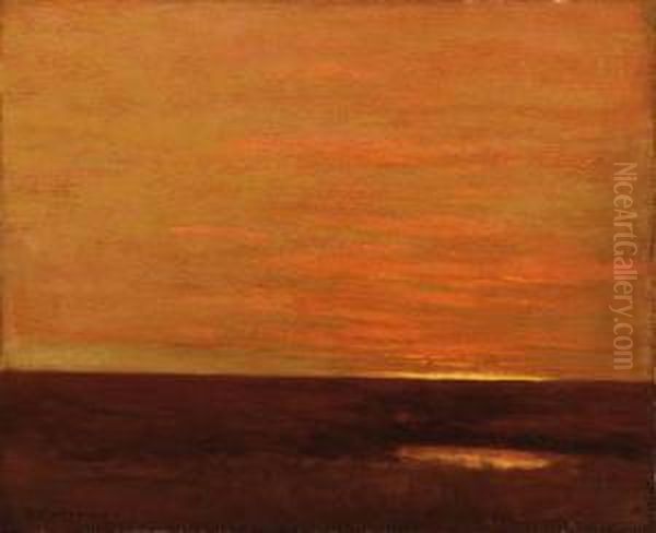 Sunset On The Marsh - view 1
