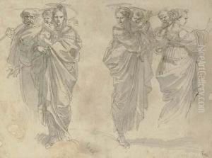 Three Studies Of The Holy Family