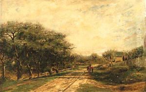 A Country Lane by Robert Ward Van Boskerck