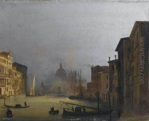Veduta Della Chiesa Della Salute Dal Ponte Dell'accademia, Venezia - view 1