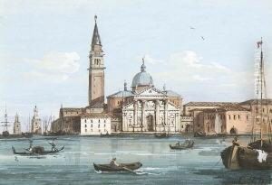 Venedig - Blick Auf S. Giorgio
 Maggiore.