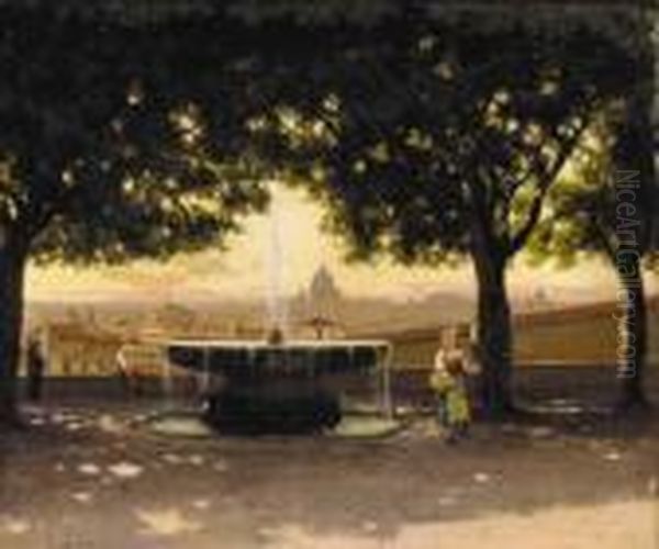 A Veduta Of Rome - view 1