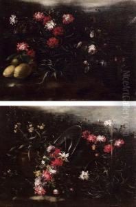 Nature Morte Di Fiori by Margherita Caffi