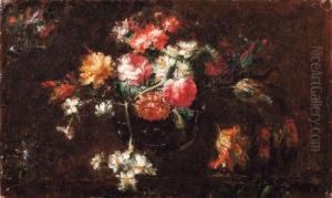 Natura Morta Con Fiori by Margherita Caffi