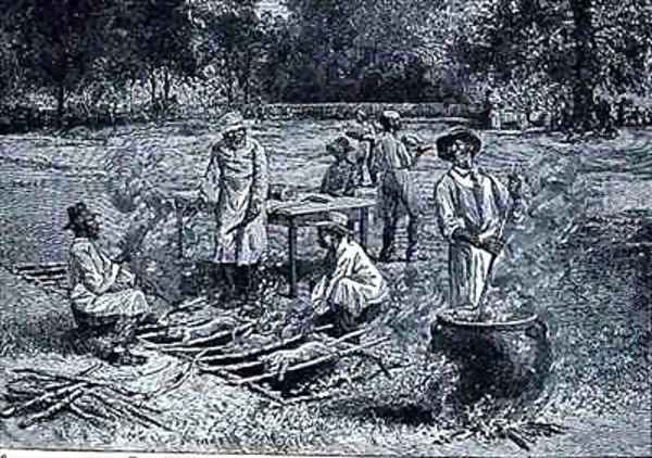 A Southern Barbecue - view 1