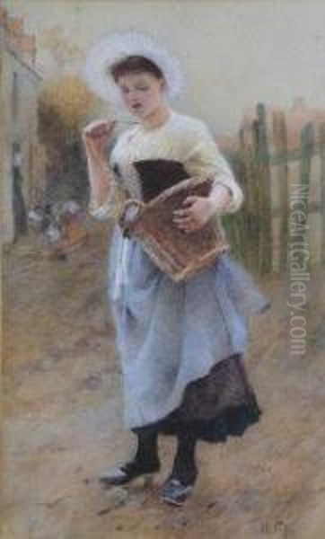 Breton Fish Seller - view 1