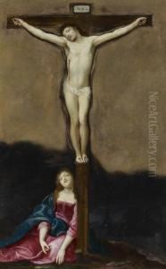 La Crucifixion Avec Sainte Marie-madeleine