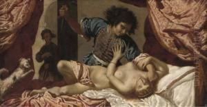 The Rape Of Lucretia by Guido Cagnacci