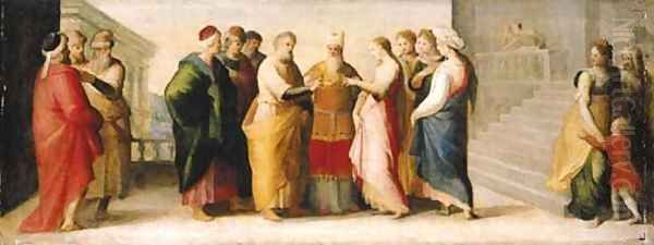 The Marriage of the Virgin by Domenico Beccafumi
