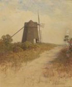 Cape Cod Windmill by Charles Drew Cahoon