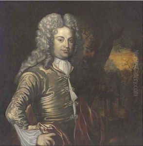 Portrait of a gentleman by Pieter Borsselaer