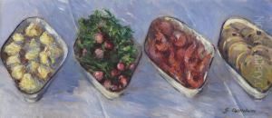 Hors D'oeuvre by Gustave Caillebotte