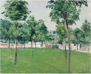 Promenade D'argenteuil by Gustave Caillebotte