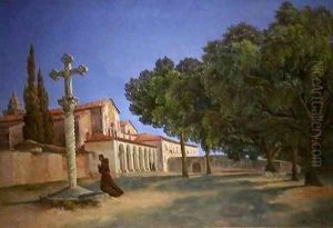 The Cimiez Monastery by Francois Bensa