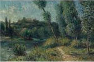 L'ile Marande Et Le Petit Bras De La Seine