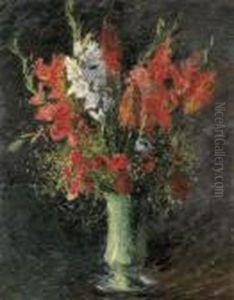 Vase De Glaieuls by Gustave Caillebotte