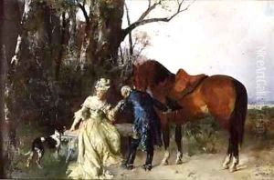 A chivalrous greeting by G. Hans Buttner