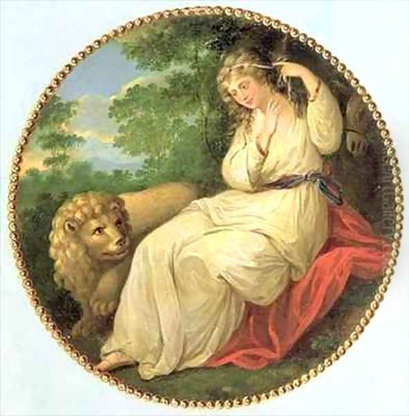 Una and the Lion - view 1