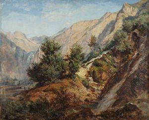 Massif Du Susten by Arthur Jean Bapt. Calame