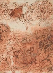 La Resurrection Du Christ by Giacinto Calandrucci
