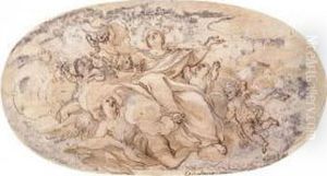 The Virgin In Glory Surrounded By Angels