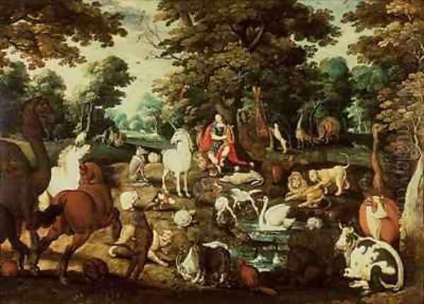 Orpheus Charming the Animals - view 1