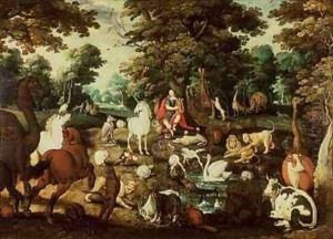 Orpheus Charming the Animals by Jacob Bouttats