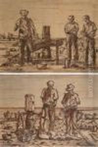 Pescatori by Antonio Calcagnadoro