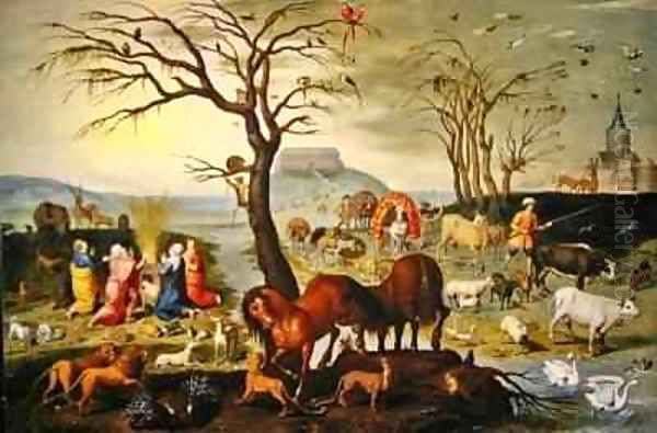 The Sacrifice of Noah - view 1