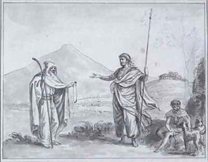 Bruce at the Source of the Blue Nile by James (Abyssinian Bruce) Bruce